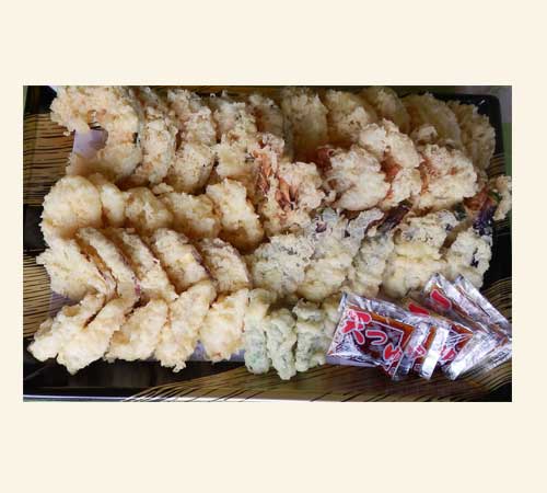 純精進 天ぷら盛り合わせ